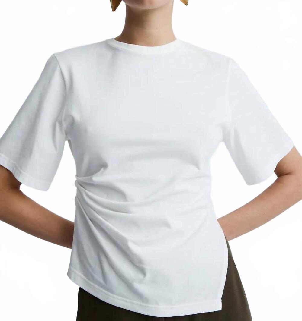 NEW ANNA QUAN cleo t-shirt in white